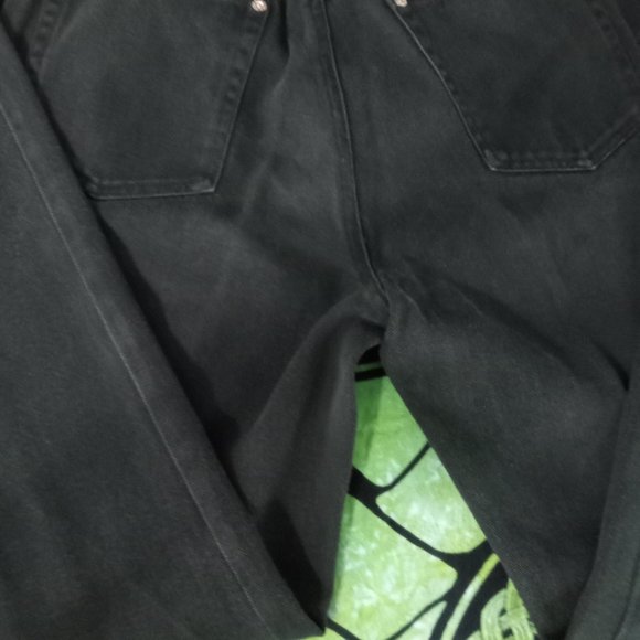 Vintage  DKNY Black Jeans Size 8 - Picture 11 of 12